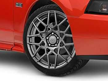 Amazon.com: 2013 GT500 Style Hyper Dark Wheel; 19x8.5; 30mm